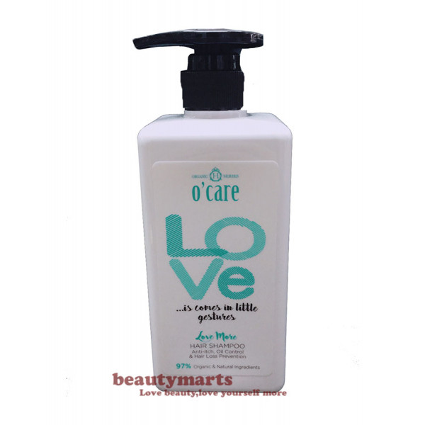 O'CARE Love More Hair Shampoo (Ideal for Anti-itch,Oil Control & Hair Loss Prevention)